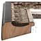 Craig Frames Furio Distressed Silver and Black Picture Frame